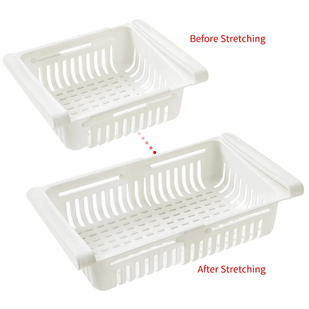 Refrigerator Egg Fruit Storage Box Drawer Baskets Fridge Organizer Shelf-0923